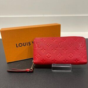 Louis Vuitton 2014 Zippy Empreinte Leather Wallet (JB1215)